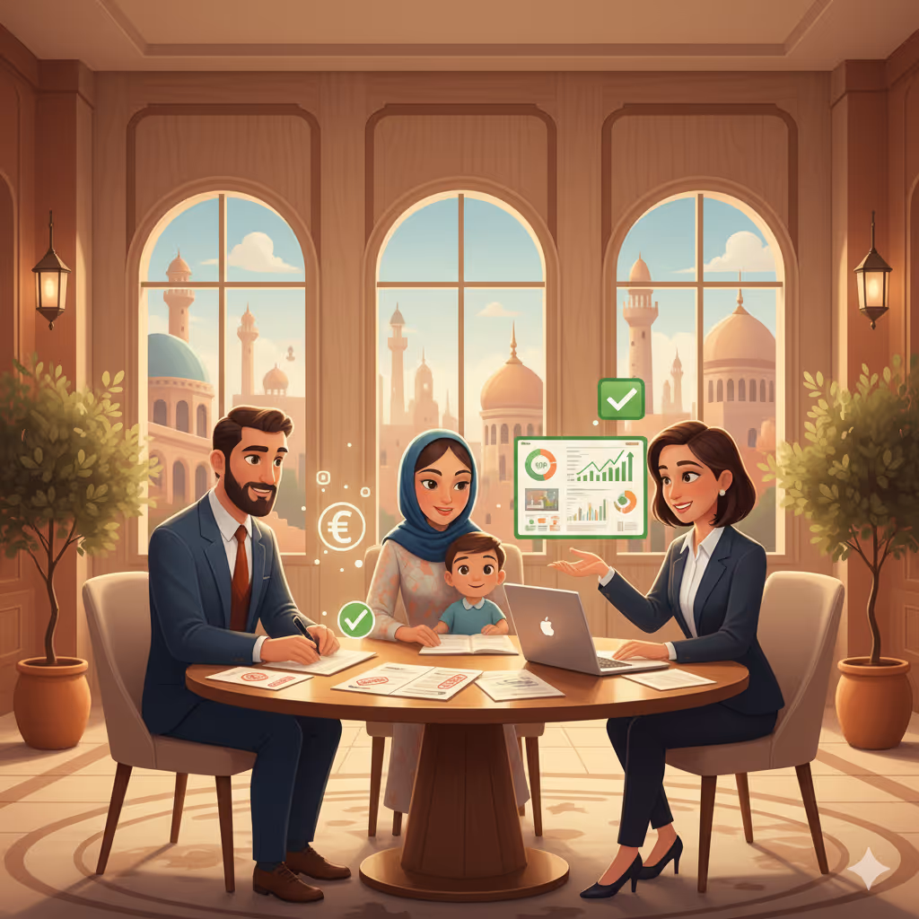 تکمیل مدارک برای گلدن ویزا